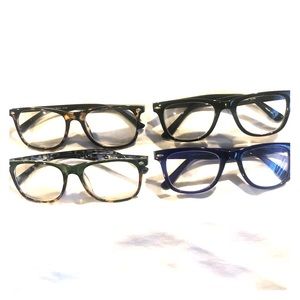 4 pair of Reading Glasses